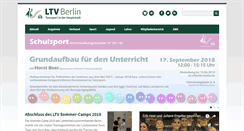 Desktop Screenshot of ltv-berlin.de